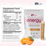IDLife Fruta Punch: sobre de energía versátil para trabajar o entrenar.