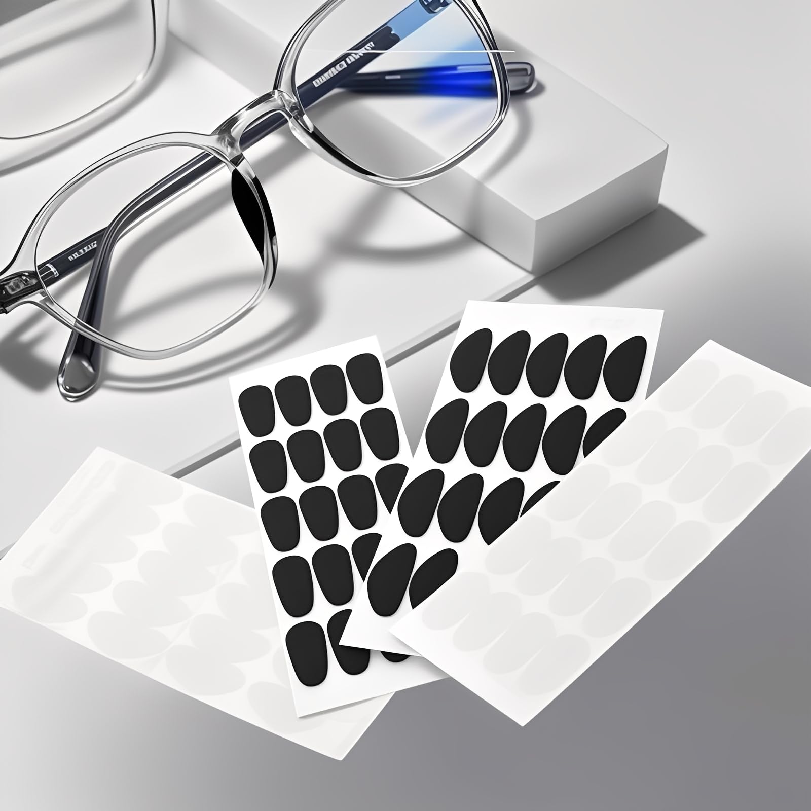 IDYUUEL Diseño ergonómico para puentes de gafas, compatible con muchos estilos.