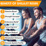 ifendly Shilajit Resina con ácido fúlvico para bienestar diario.