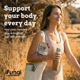 iFungi Life Force 7: textura terrosa al mezclar en café o té