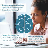 Igennus Focus vitaminas B metiladas y minerales para rendimiento mental.
