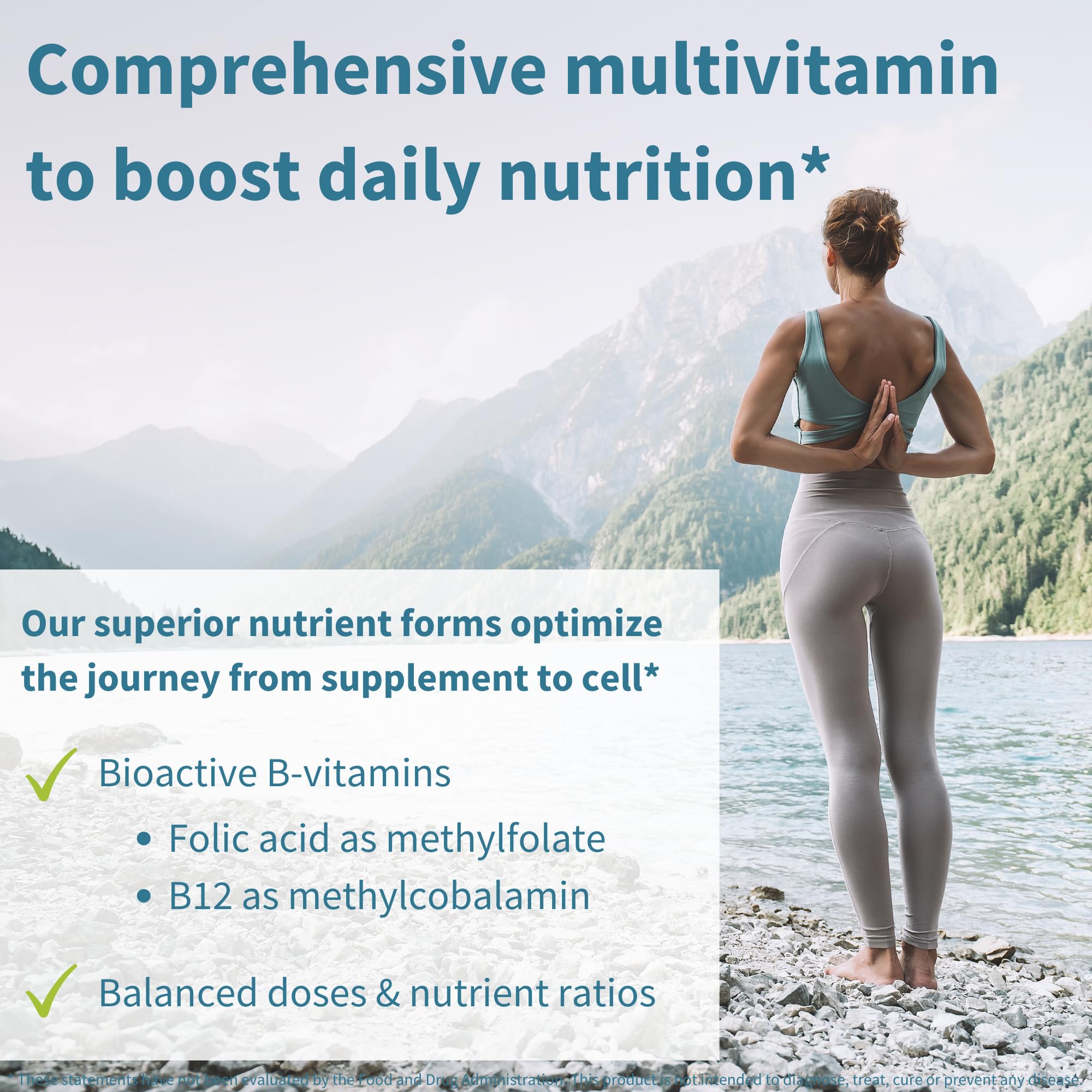 Igennus vitaminas B metiladas, tabletas, apoyo metabólico diario.