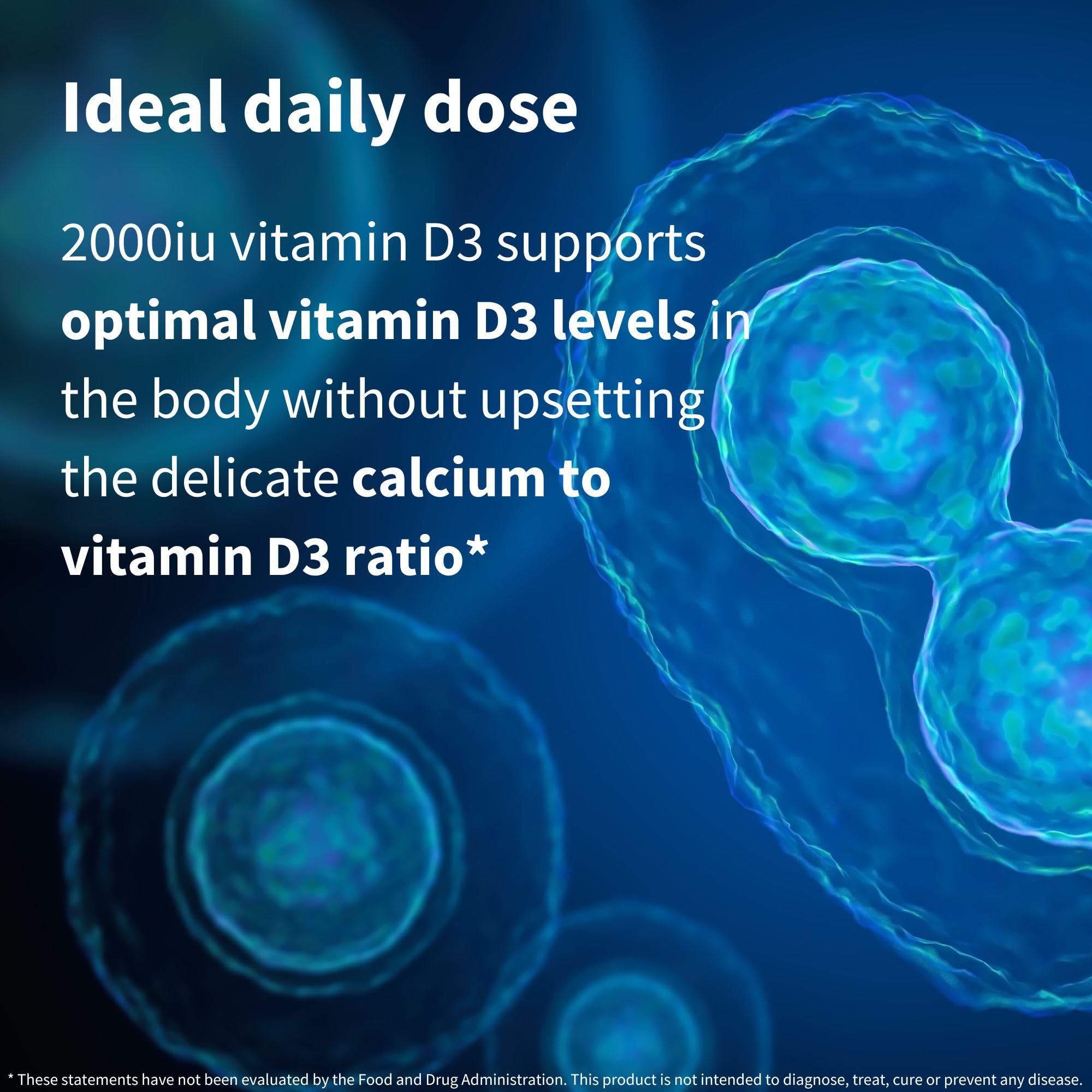 Tabletas de Igennus Vitamina D3 2000 UI, dosis diaria estable para el día a día.