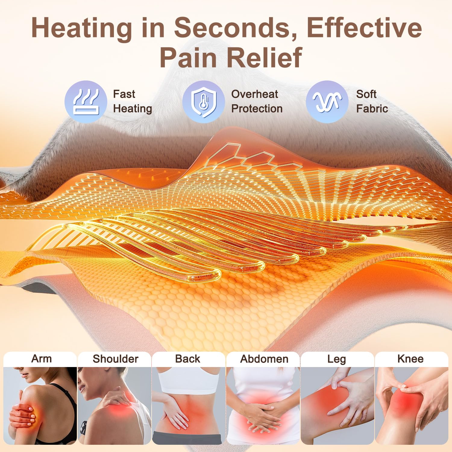 IGXHAVIZ tela ultrasuave de coral con terapia húmeda