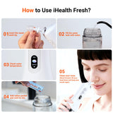 iHealth diseño ergonómico para uso con una mano.