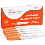 iHealth prueba embarazo 5-pack detección temprana para seguimiento en casa