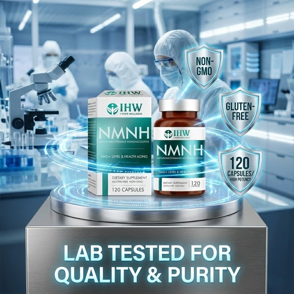 IHW NMNH: cápsulas visibles para dosificación estable.