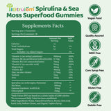IIEltruiom gomitas de spirulina: textura gomosa, snack saludable y sabroso.