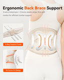 Diseño ergonómico de MAXwarm 4.0 con soporte lumbar cómodo