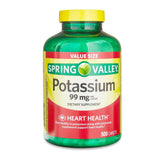 ikj cápsulas de potasio: cápsulas de 99 mg para ingesta diaria