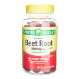 IKJ gominolas de remolacha, sabor cereza, 500 mg, para apoyo diario del bienestar.