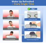 Almohada de memoria IKSTAR: se adapta al cuello, recupera forma y ofrece soporte