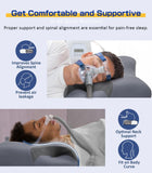 IKSTAR soporte cervical de memoria para cuello y confort nocturno