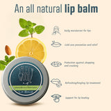 The Ilex Wood bálsamo labial cera de abejas natural refuerza la barrera