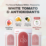 Sabor manzana verde de ILO Whitathione, perfecto para mezclar en bebidas.