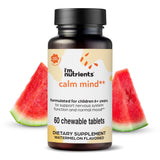 I'm Nutrients Calm Mind tabletas masticables sabor sandía para apoyo cognitivo y calma