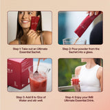 IM8 Daily Ultimate Essentials etiqueta nutricional clara para consulta rápida