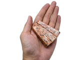 Amazing Gemstone Pink Dotted Calcite Tower 2 to 3 Inch – Crystal Obelisk for Grids and Reiki