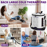 KINRYOPY - Máquina de Terapia Fría Programable para Rodilla y Cadera, Portátil y Silenciosa