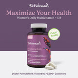 Dr. Fuhrman Multivitamínico para Mujeres (2 Meses) + D3 | Apoyo Inmunitario Vegano con B12 y Zinc | 17 Frutas y Verduras de Origen Entero | No GMO