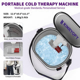 KINRYOPY - Máquina de Terapia Fría Programable para Rodilla y Cadera, Portátil y Silenciosa
