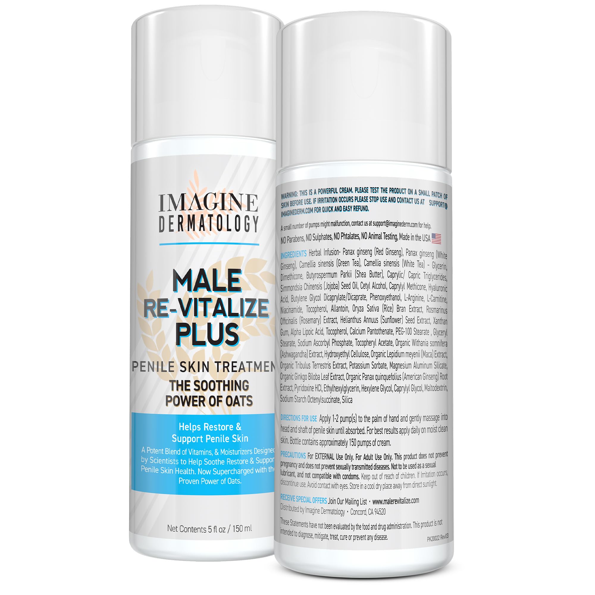Imagine Dermatology textura de crema hidratante para uso diario.