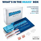 Imako Premium Cosmetic Uppers tono Blanco Natural para un aspecto discreto