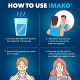 Imako Premium Cosmetic Uppers uso temporal no es dispositivo dental