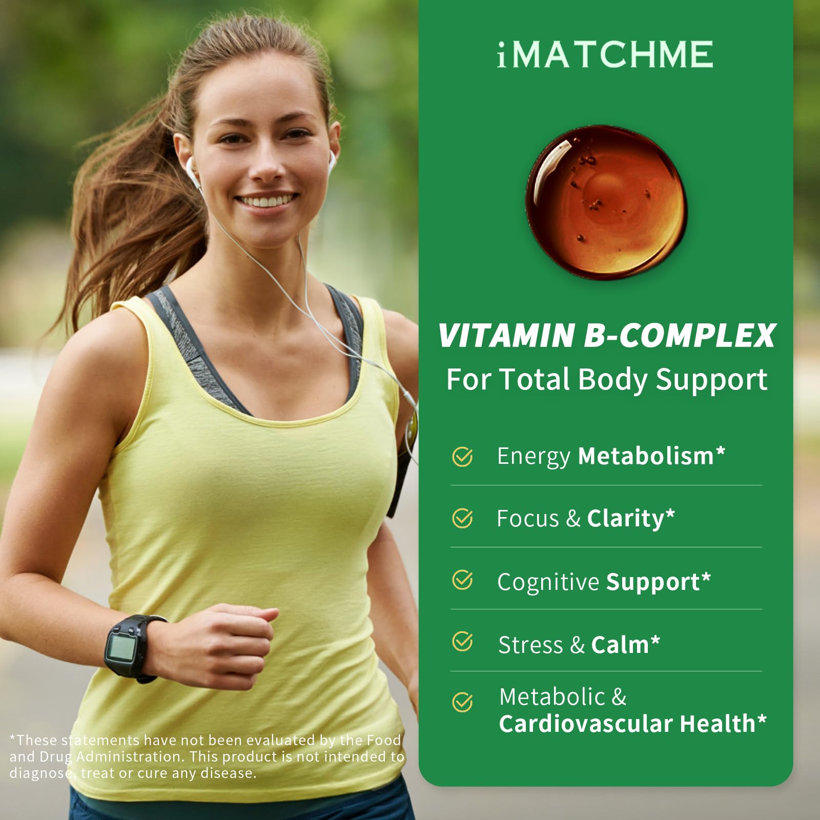 iMATCHME gota con mango natural facilita la ingesta diaria.