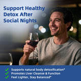 Cardo mariano presente en la fórmula para un balance detox suave.