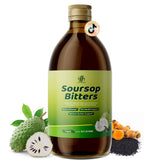 iMATCHME Soursop Bitters: botella en primer plano para apoyo digestivo diario.