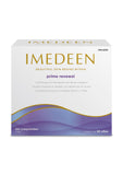 Imedeen Prime Renewal: botella de tabletas para apoyar la producción de colágeno en la piel.