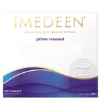 Botella de Imedeen Prime Renewal lista para un tratamiento de tres meses.