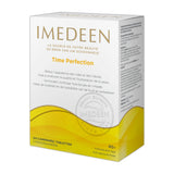 Imedeen Time Perfection tabletas en envase, apoyo a la piel desde el interior.
