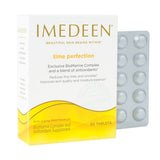 Frasco de Imedeen Time Perfection con dosis diarias para piel suave