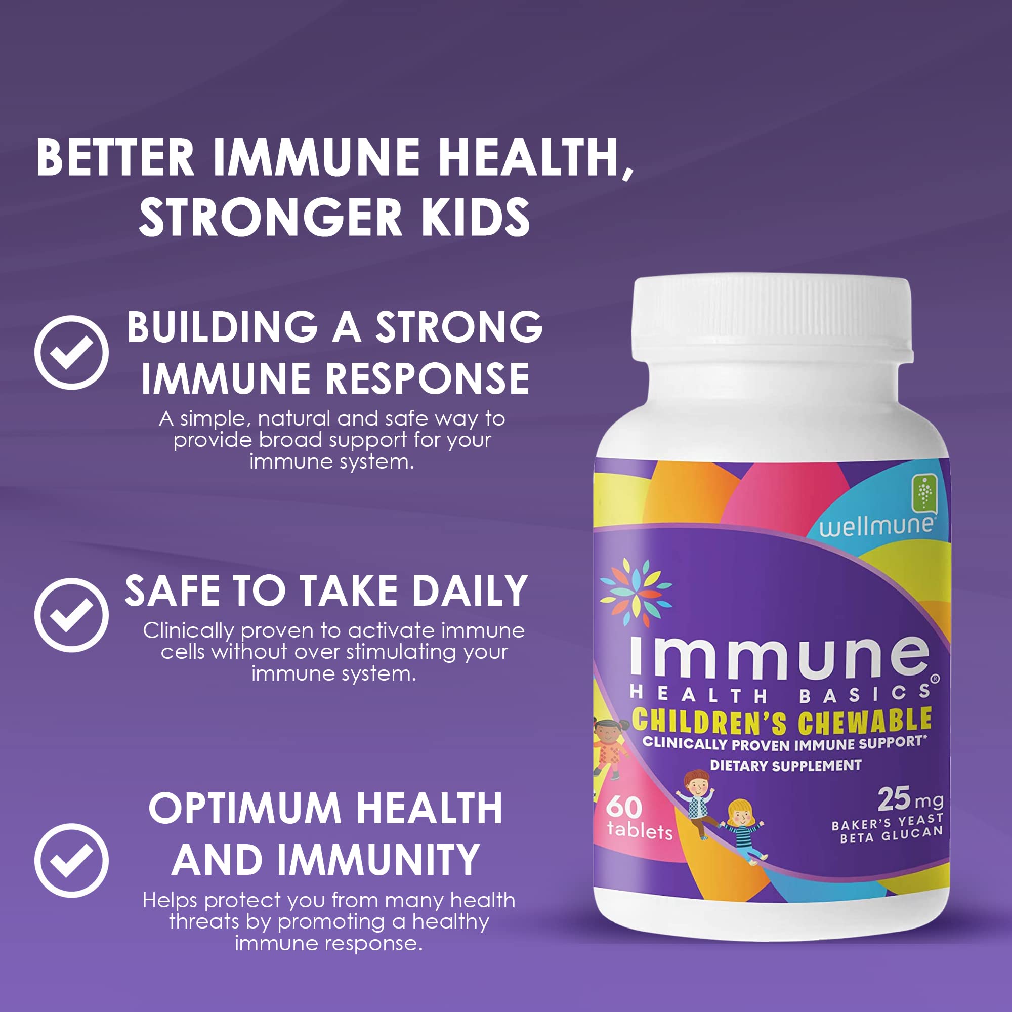 Dosis para niños de 4 años en adelante con Immune Health Basics.