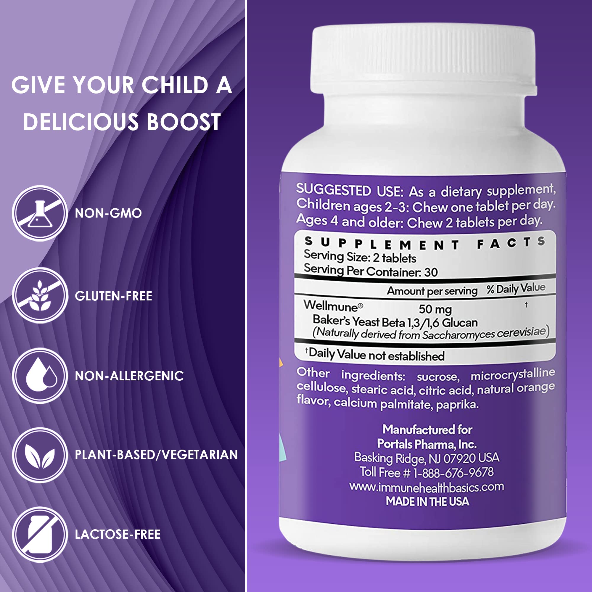 Sello GMP de Immune Health Basics que garantiza calidad.