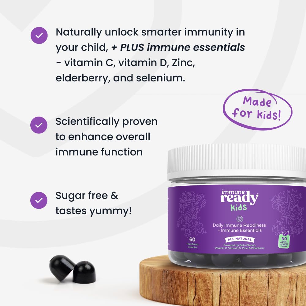 Gominolas con beta glucano y vitaminas en Immune Ready