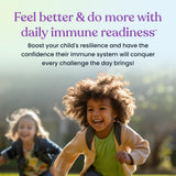 Gomitas Immune Ready, textura masticable, rutina matutina fácil