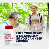 Arct ic Ruby Oil Immunocorp: cápsulas con absorción mejorada de nutrientes.
