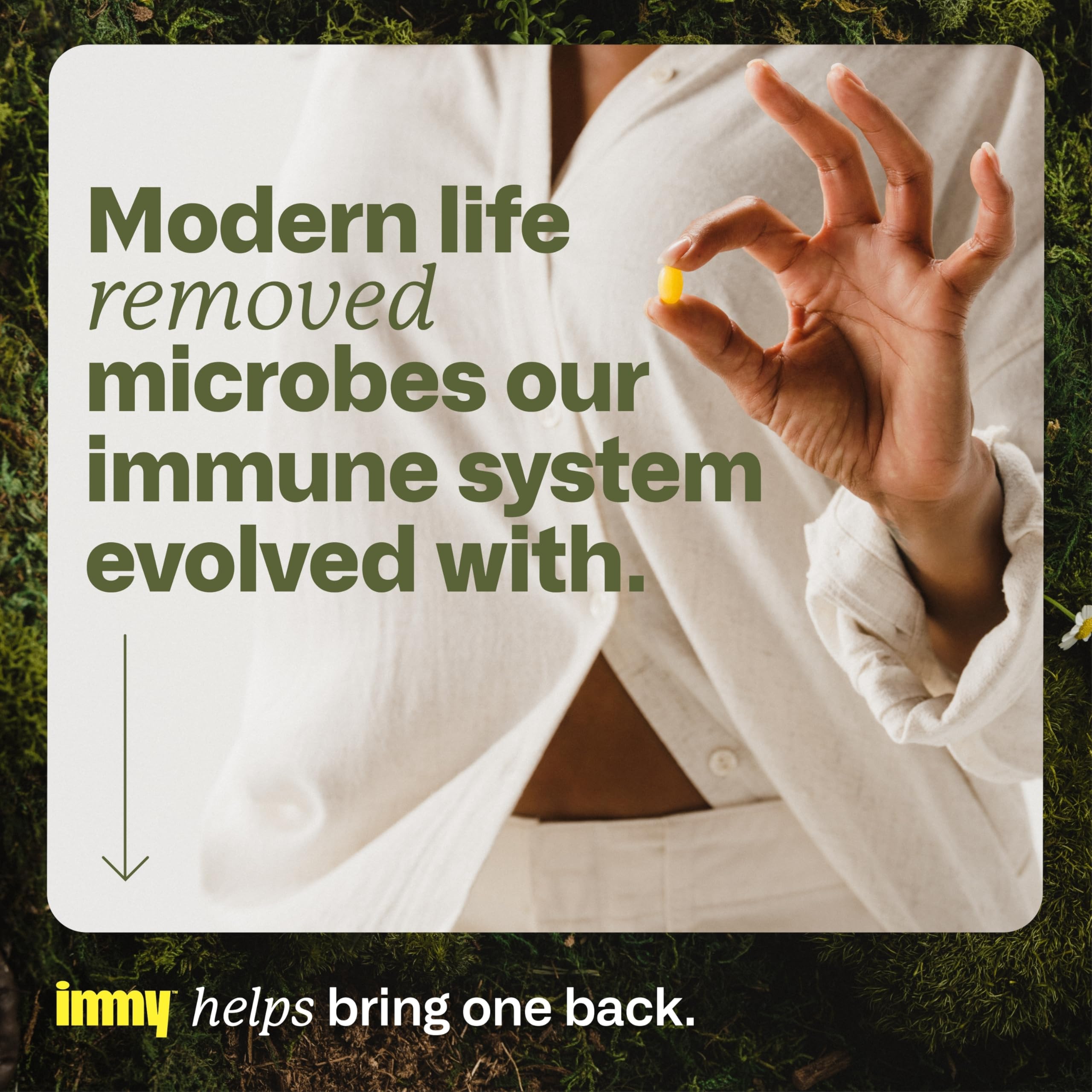 IMMY M.aurum bacteria: cultivo visible para equilibrio inflamatorio