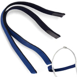 Correas de cabeza nasal IMPRESA azul muestran compatibilidad estable con ResMed Swift FX