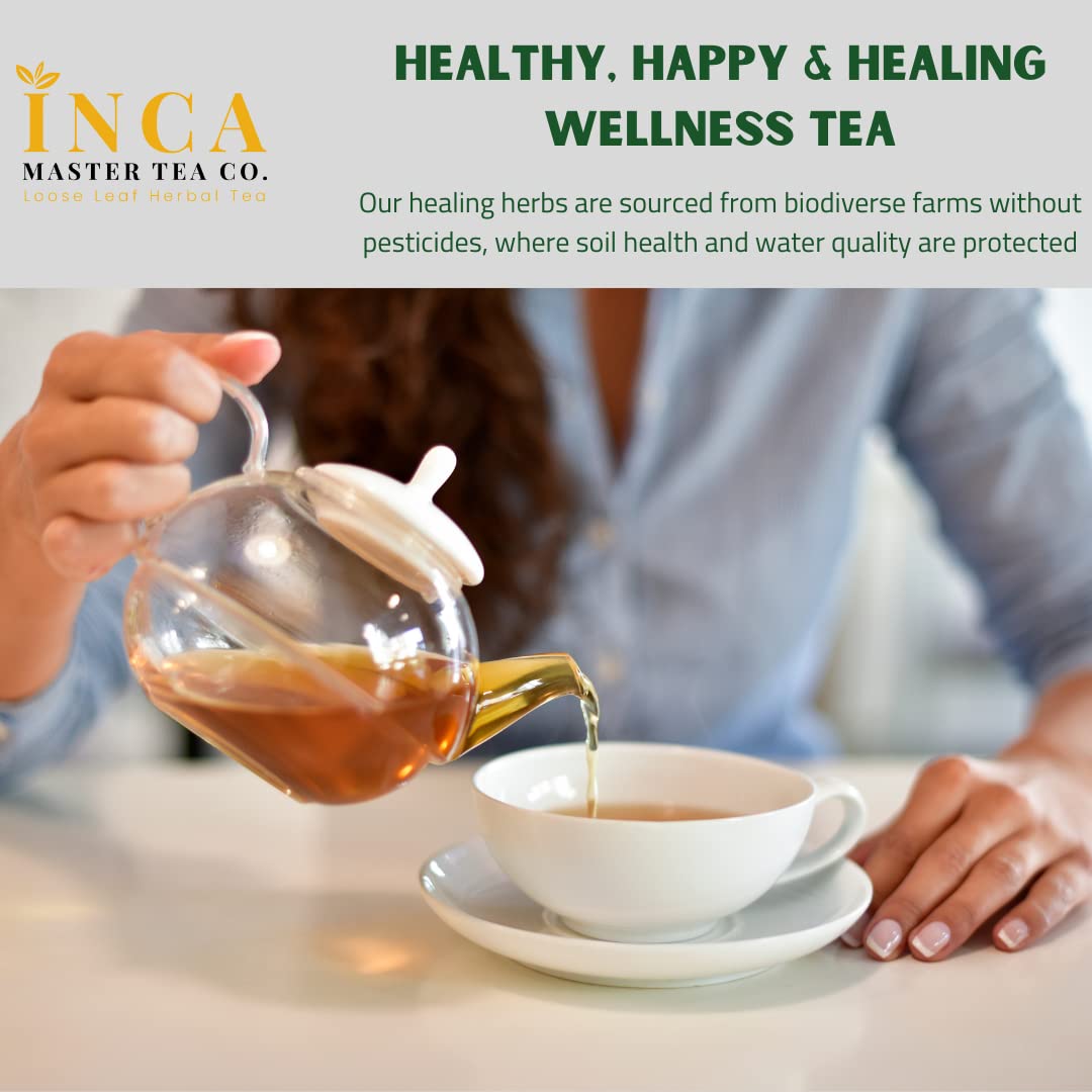 Mezcla natural de INCA MASTER TEA chanca piedra y hierbas selectas.