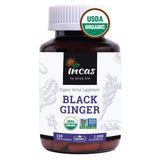 Incas Asiya Life gengibre negro tailandes en botella, vertido para uso diario