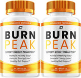 Indelo Burn Peak Capsulas: botella para consumo diario y comodidad.