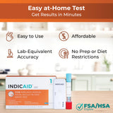 INDICAID iFOB: caja de instrucciones claras para un proceso rápido.