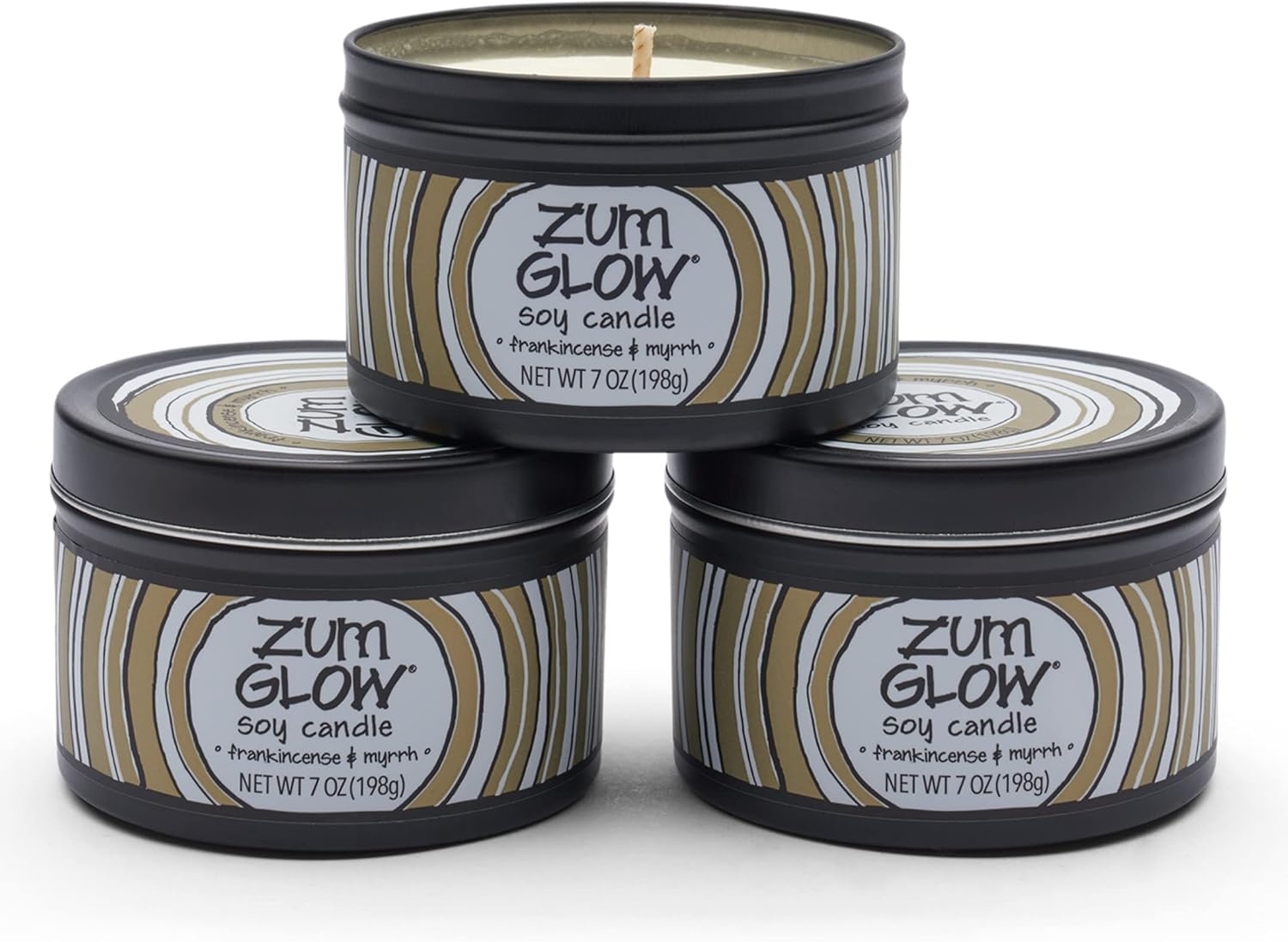 Vela Indigo Wild Glow con incienso y mirra para ambientar espacios