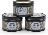 Vela Indigo Wild Glow con incienso y mirra para ambientar espacios