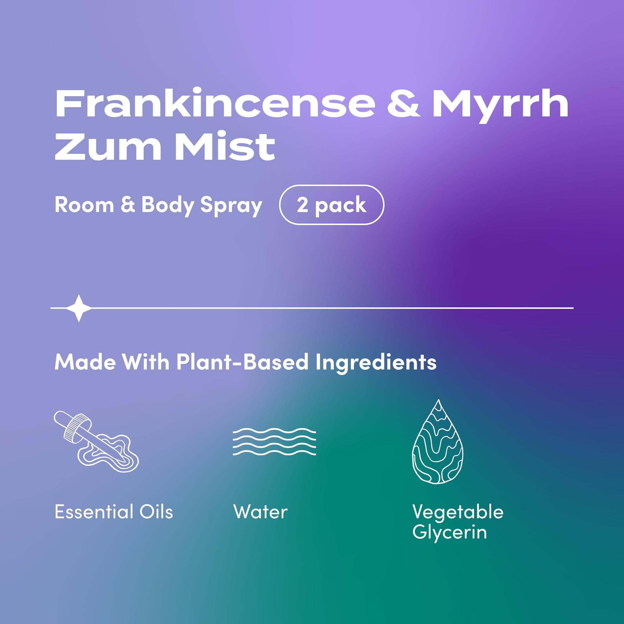 Indigo Wild Zum Mist: pack de dos para refrescar habitaciones y vehículos.