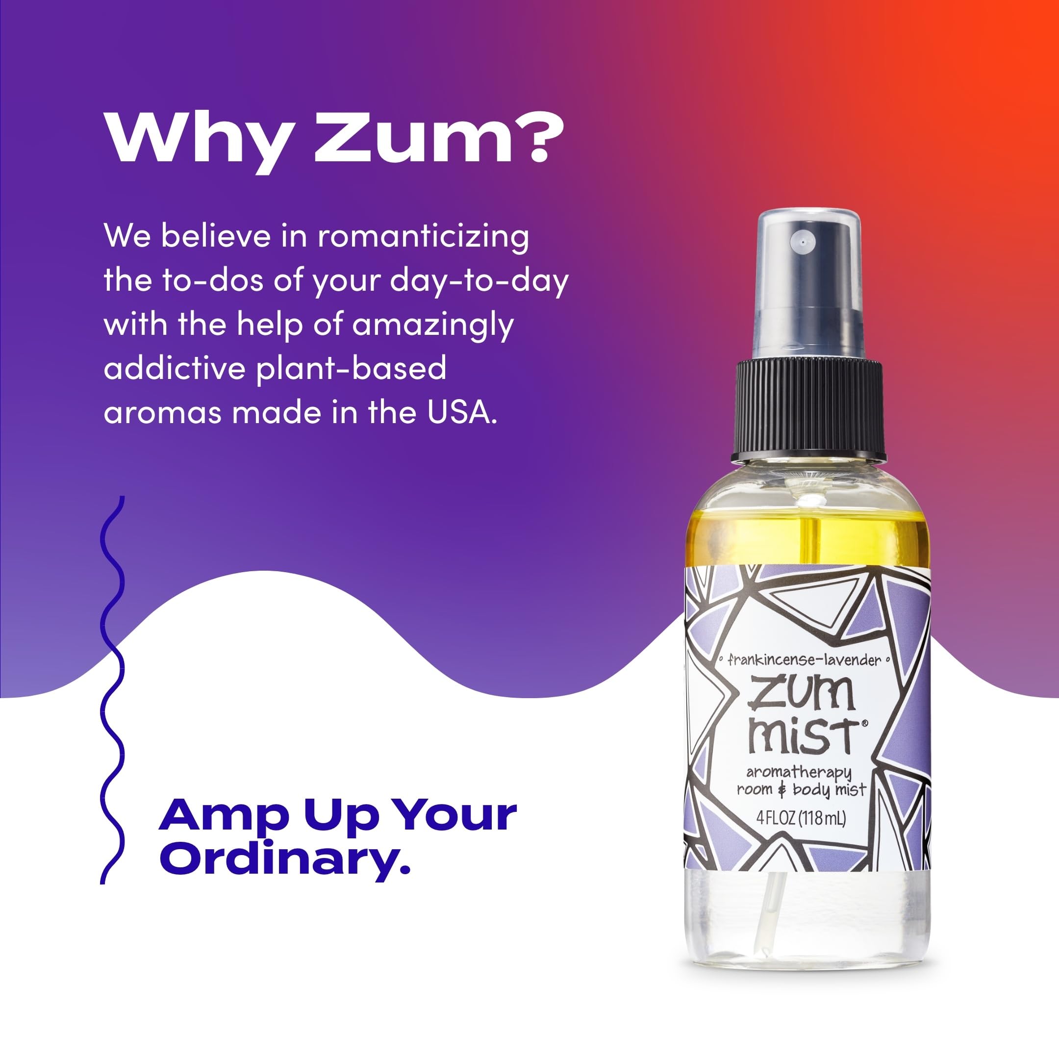 Indigo Wild Zum Mist - aroma fresco para la habitación con incienso y lavanda.